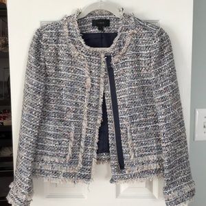 JCrew Tweed box jacket